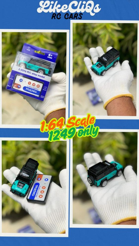 1:64 Defender RC Metal Miniature- Remote Control Fun