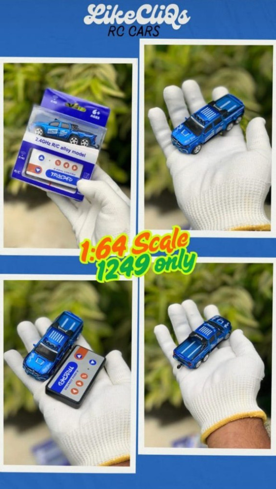 1:64 Pickup RC Metal Miniatures - Remote Control Fun
