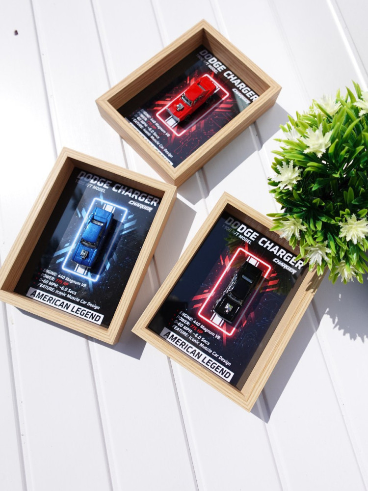 Demanded Item: Premium 3D Car Frame & Surprise Gift Combo