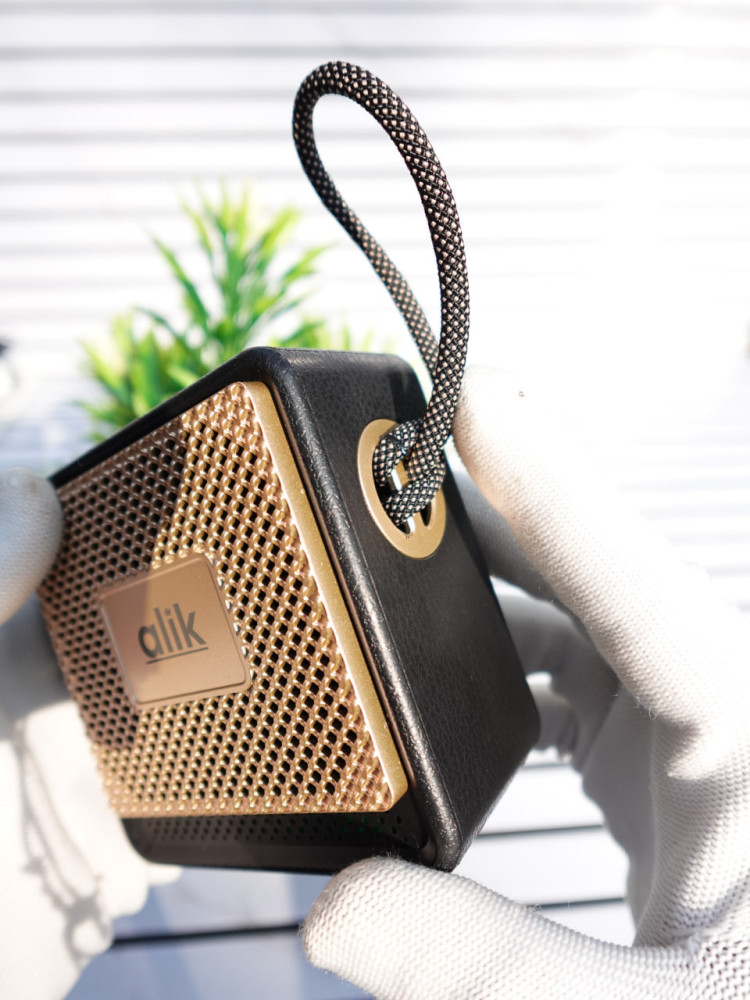 Small Size, Big Sound: Alik Premium 10W Mini RGB Speaker