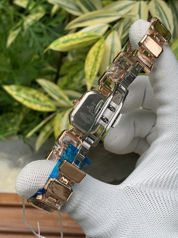 Custom Premium Square Dial Watch - Gemstone-Inspired Colors & Affordable Elegance