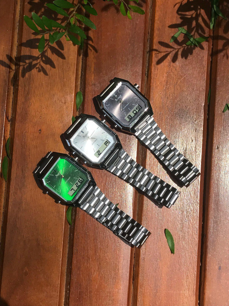 Vintage Digital-Analog Watch: A Timeless Classic (WQ481)