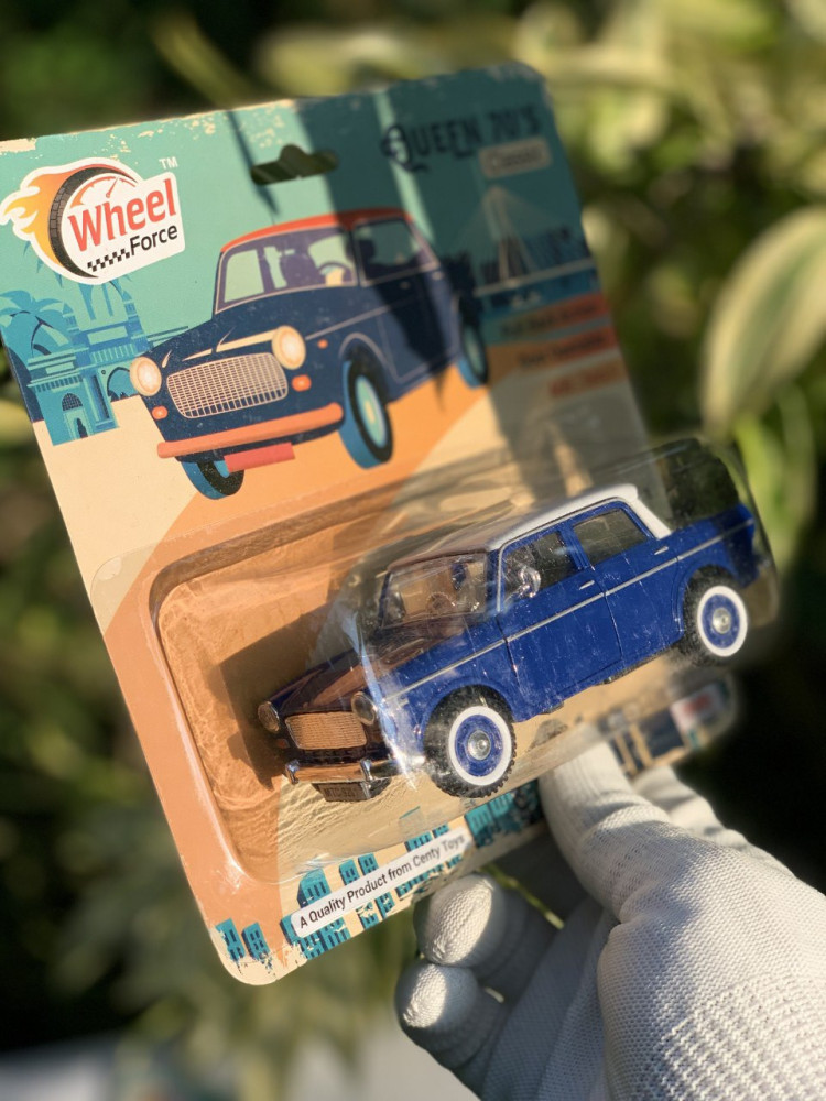 Zoom into nostalgia with these adorable Fiber Premier Padmini vintage classic car miniatures