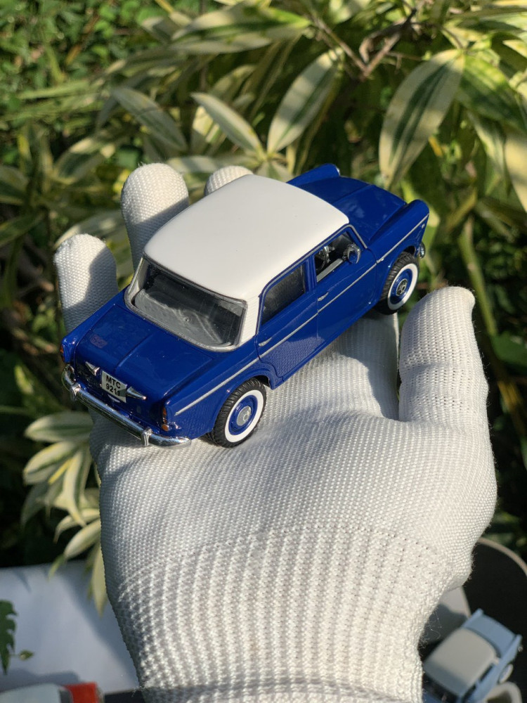 Zoom into nostalgia with these adorable Fiber Premier Padmini vintage classic car miniatures