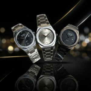 Elevate Your Style: Premium SABR Arabic Dial Stainless Steel Chain Watch